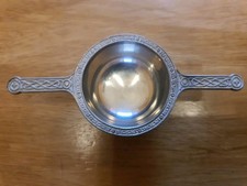 Celtic Quaich Traditional Scottish Whisky Measure 2.5cl, Pre-owned.