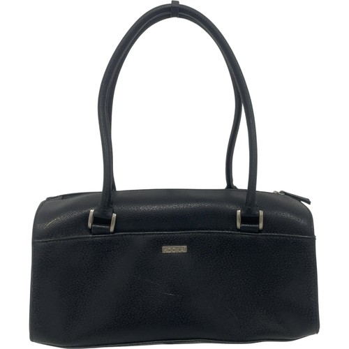 Kookai black leather satchel - kookai,