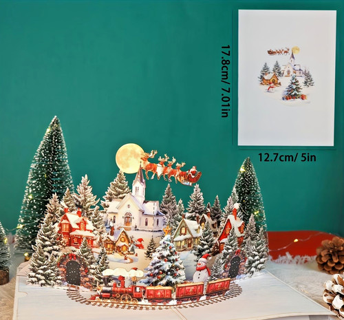 Pop christmas card - christmas,