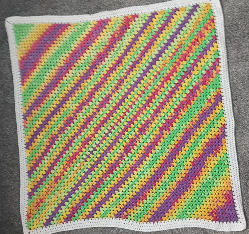 Handmade crochet blanket - handmade,