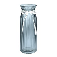 Tall glass flower vase - tall,