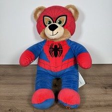Build A Bear Marvel Spiderman Soft Plus Toy Teddy Bear