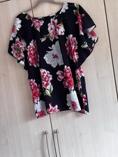 Gok Wan Tu Short Sleeve Top Open At The Back With Cami Underneath . Worn Twice