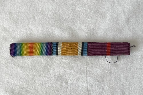 Vintage medal bar ribbon - medal,