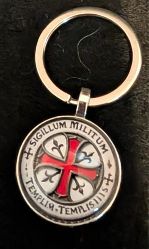 Knights templar key ring - templar,