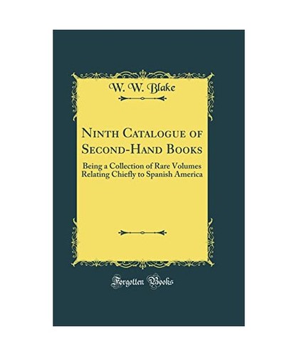Ninth catalogue second - of, second-hand
