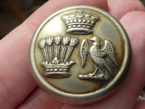 Silver plated double - silver, crested