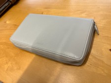 Filofax Saffiano Personal Compact Zip Organiser (Granite / Grey)