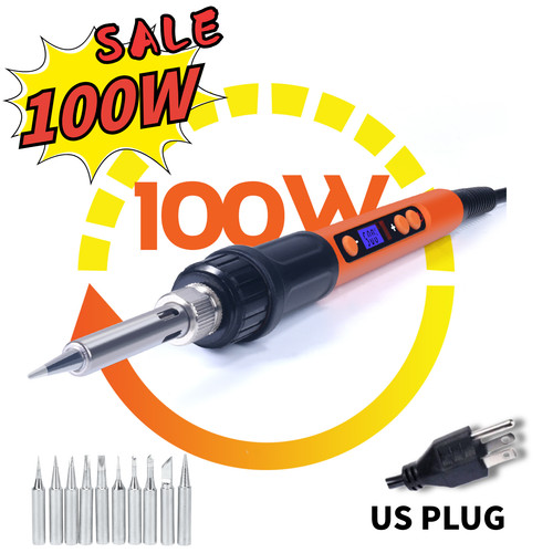 100w digital soldering iron - digital,