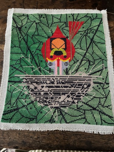 Cardinal cradle completed - cardinal,