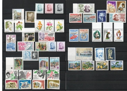 Monaco stamp full year - stamp,