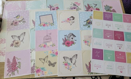 Craftwork cards sheets of - craftwork, 7