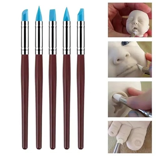 5pcs silicone clay sculpting - 5pcs,