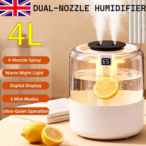 Cool mist air humidifier - air, 4l