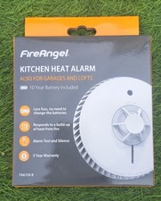 FireAngel Heat Alarm Loud 85dB 10 Year Sealed battery Kitchen Garage FA6720-R