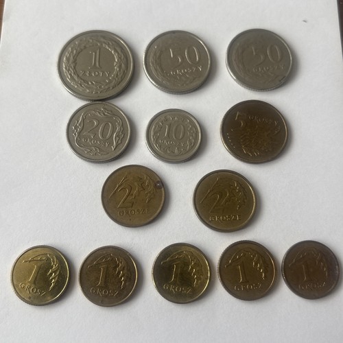 Job lot polish coins - job,