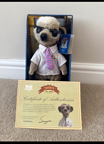 Sergei meerkat plush - meerkat,