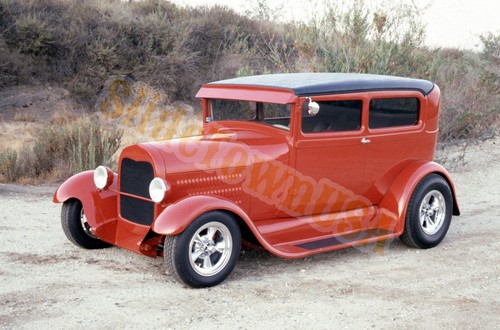 Vtg 35mm slide - red, hot