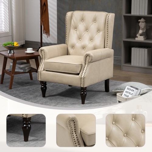 Modern accent armchair with - accent,