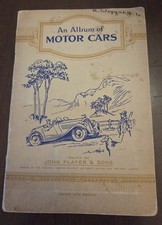 Vintage Players Cigarettes An Album Of Motor Cars Includes All Cars