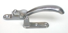 Casement Fastener Satin Chrome Solid brass Wedge type Made in England c details