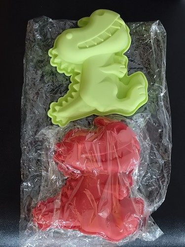 2pcs dinosaur silicone candy - dinosaur,