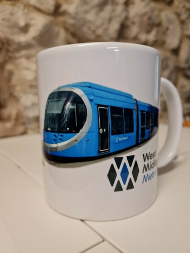 West midlands metro tram - metro, cup