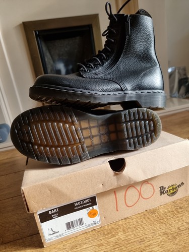 Martens bart black leather - bart,