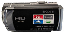 Sony Handycam HDR-CX190E Camcorder. Charger, cables & case. Very good condition.