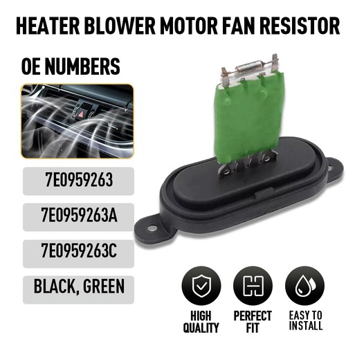 Heater blower resistor - blower,