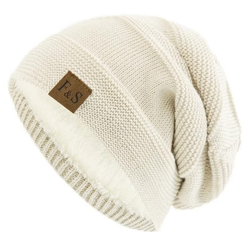 Unisex slouchy winter hats - winter, fur