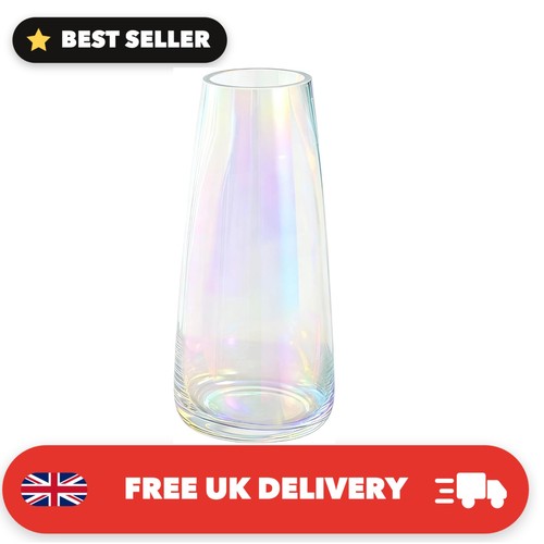 Luxurious irised tall glass - irised,
