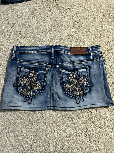 Vintage hydraulic blue denim - hydraulic,