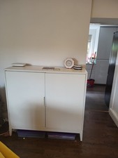 IKEA Large White Sideboard a few marks see pics, open to offers
