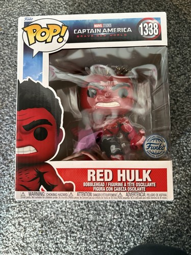 Red hulk jumbo funko - hulk, pop