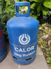 15kg Empty Calor Gas Butane Bottle for Caravan, Motorhome, Camping BBQ Heater