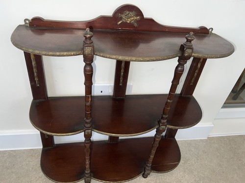 Antique mahogany wall - antique,