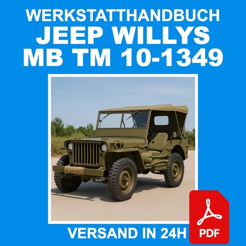 Workshop manual jeep willys - workshop,