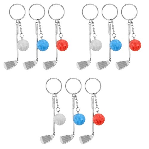 Pieces golf key chain - pieces,