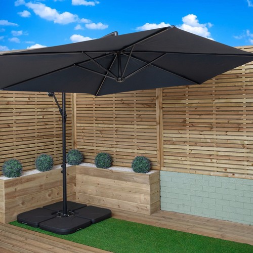 Cantilever banana parasol - banana,