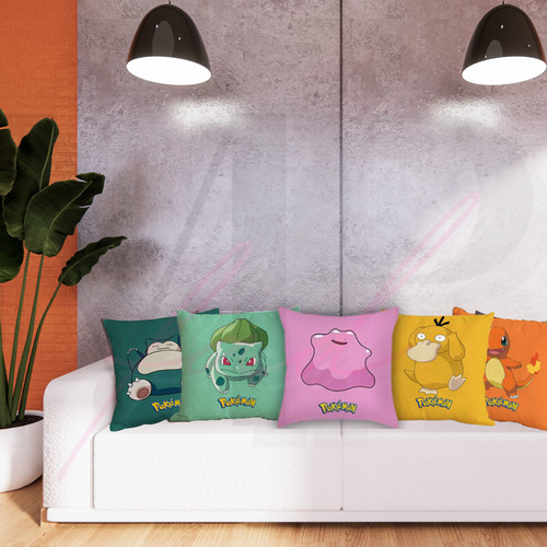 Pokemon pillow cover - pokemon,