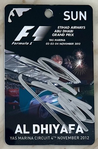 Schumacher signed last abu - schumacher,