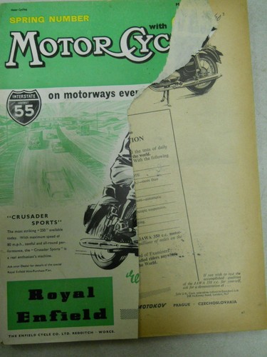Motor cycling magazine - magazine,, march