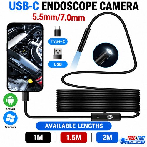 Usb type endoscope borescope - usb,