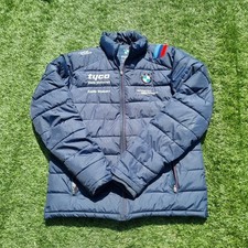 Vintage BMW Tyco Motorrad Stobart MicroPuffer Racing Jacket size Large L 