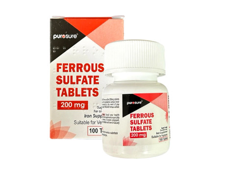 Ferrous sulphate 200mg - ferrous,