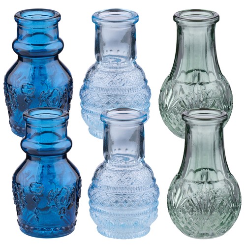 Mini flower bud vases - 3/6/12,