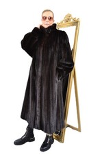 US5608 REAL MINK FUR COAT