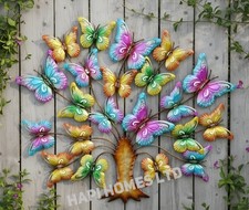Colourful Large Butterfly Tree