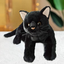 Cat Plush Doll Black Cat